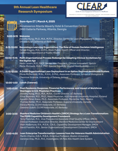 2025 Lean Research Symposium